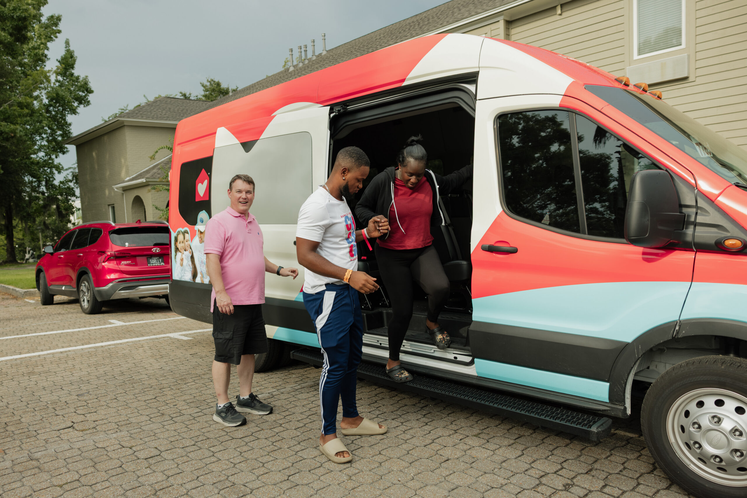 People utilizing the RMHC transportation program.